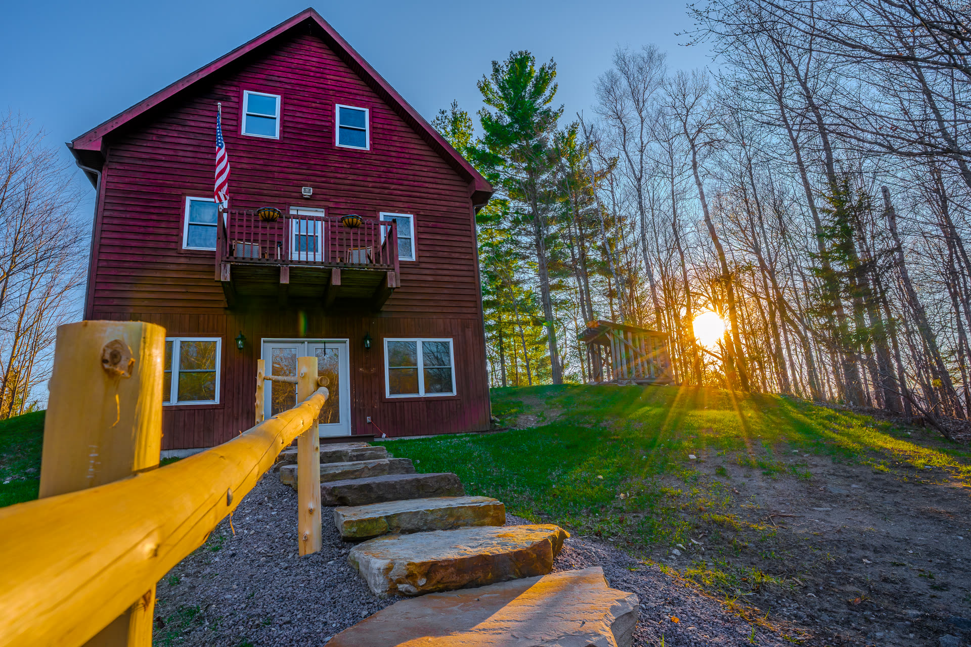 Railing sunset alt frame