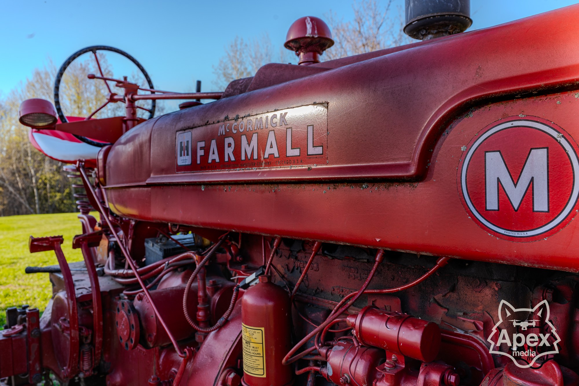 Vintage Farmall M tractor heritage editorial — Apex Pack Media